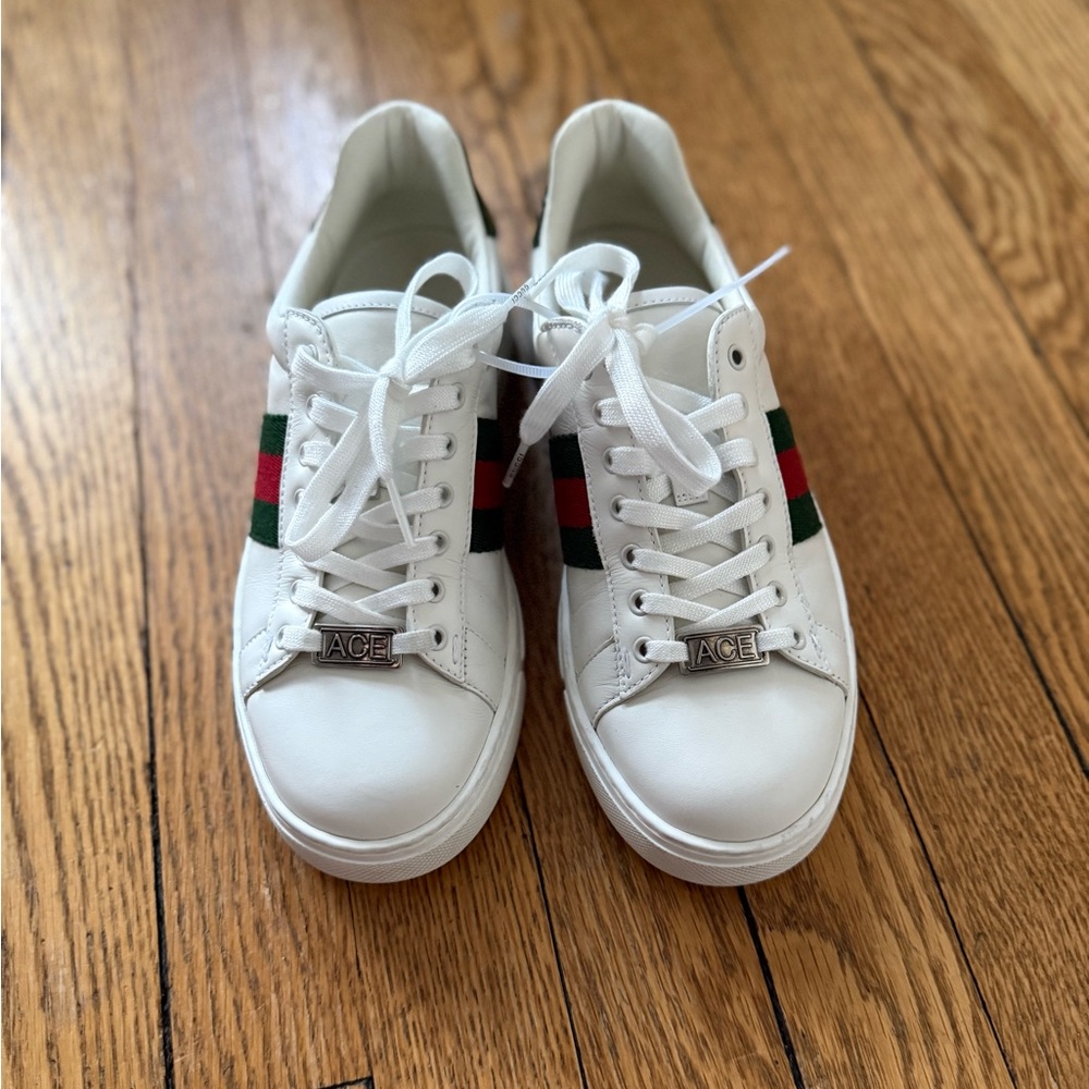 Gucci Ace Sneakers - Size 35.5 - Picture 2 of 8